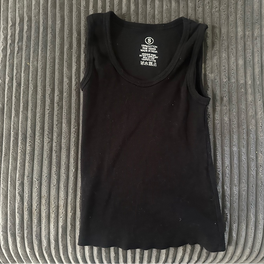 Black Crop Top